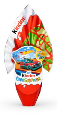 FERRERO KINDER UOVO GR.150 HOT WHEELS